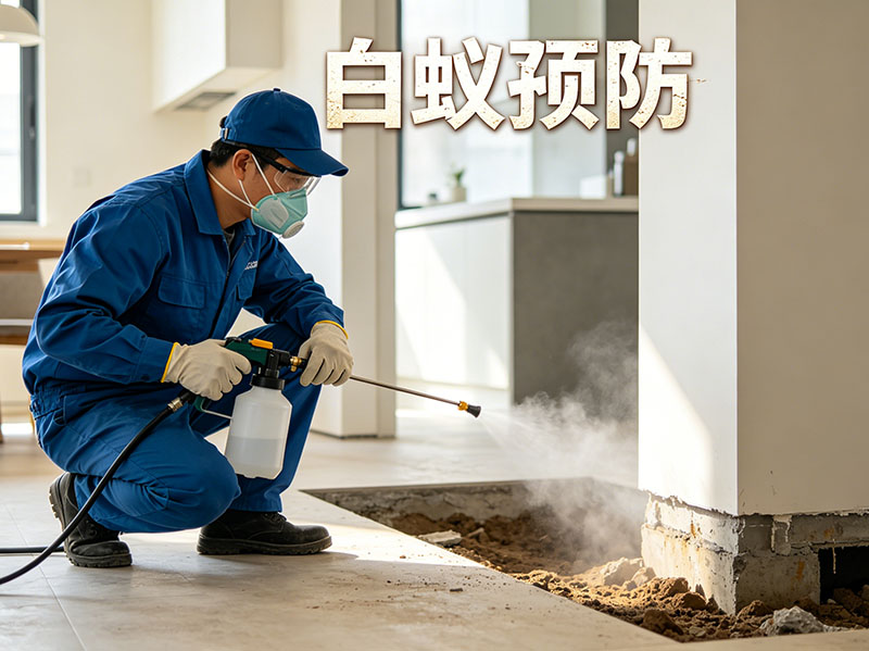 椒江区白蚁预防服务｜事前科学防护，杜绝蚁患滋生